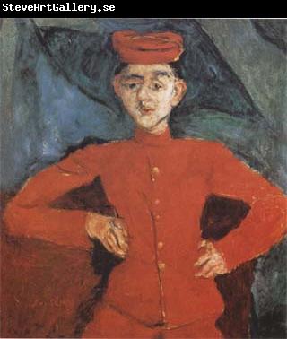 Chaim Soutine Page Boy at Maxim's (mk09)